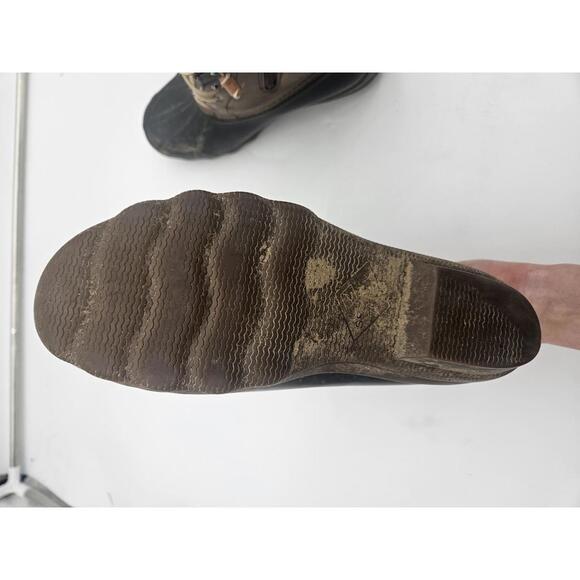 Sperry Syren Gulf Zip Brown Faux Leather Winter Duck Boots STS80524 Womens SZ 7M - Picture 6 of 7